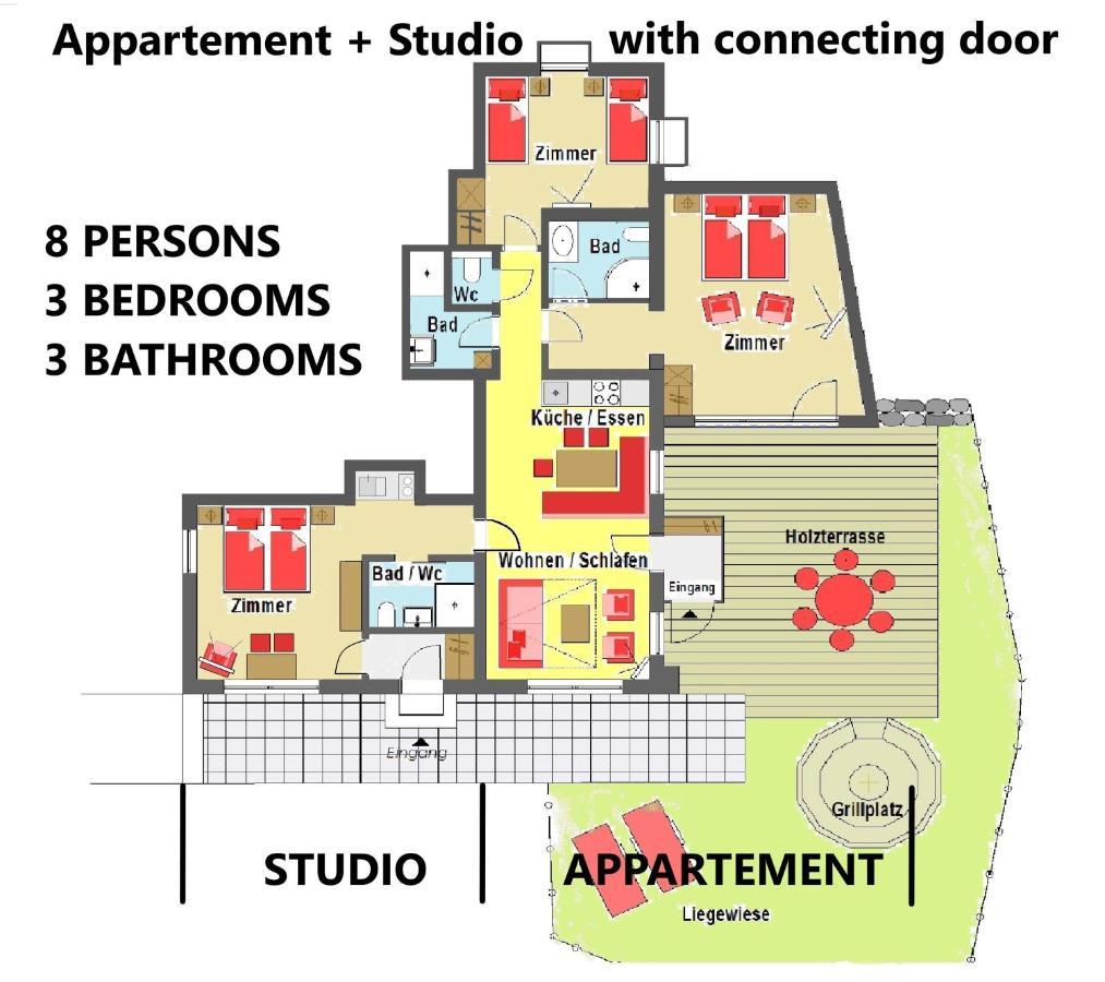 Appartement Anneke Niedernsill Exteriör bild