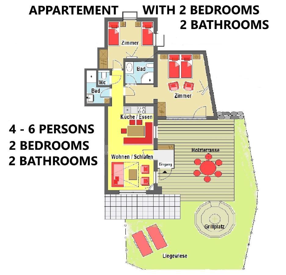 Appartement Anneke Niedernsill Exteriör bild